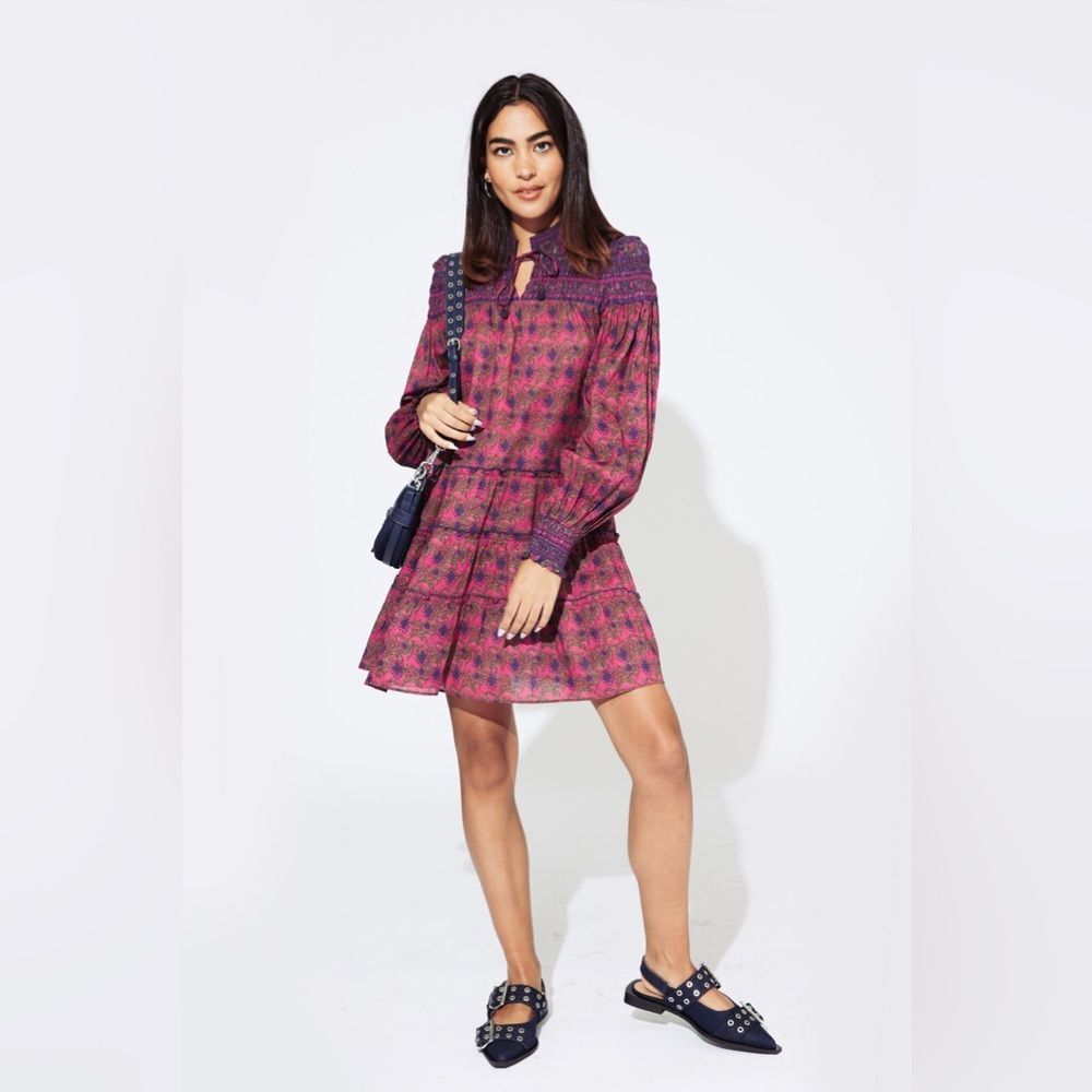 SAYLOR BETTIE DRESS - MULTI